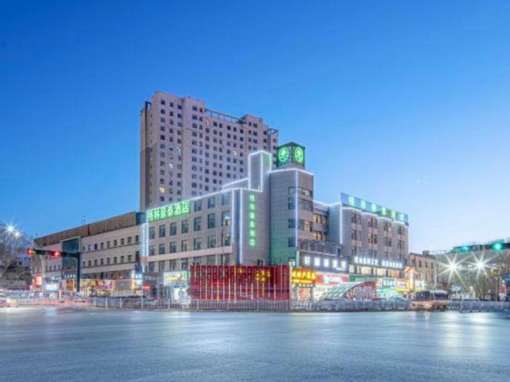Greentree Inn Geermu Walking Street Business Hotel Golmud Экстерьер фото